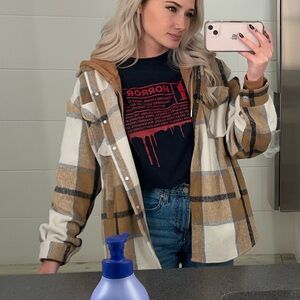 Flannel “Shacket” Jacket